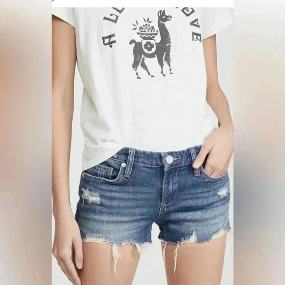 BLANK NYC | The Astor Cut-Off Roll-Up Short (Sz 24) - Picture 2 of 7